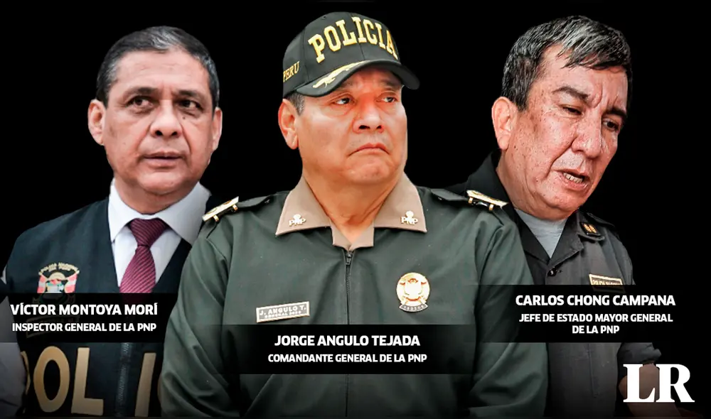 La resolución fue firmada por el comandante general de la PNP Jorge Angulo.  Foto: diseño de Fabrizio Oviedo / La República