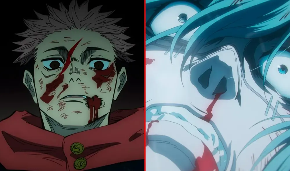 “Yo soy tu” fue lo que Itadori le dijo a Mahito, despertando el terror en la maldición en ‘Jujutsu Kaisen’. Foto: composición LR/Mappa