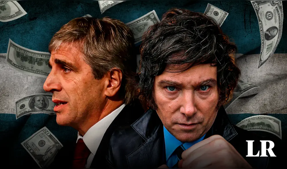 “El objetivo sigue siendo llegar a una dolarización”, aseguró Caputo. Foto: composición LR “El objetivo sigue siendo llegar a una dolarización”, aseguró Caputo. Foto: composición LR