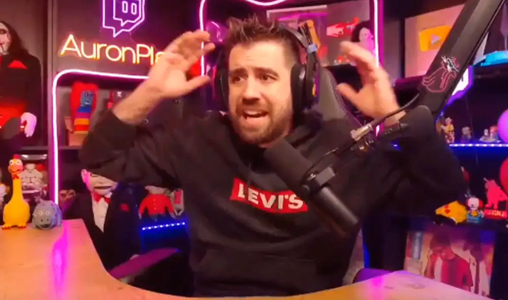 AuronPlay fue uno de los streamers que criticó a Twitch por su decisión. Foto: captura de X/@Grassitastic