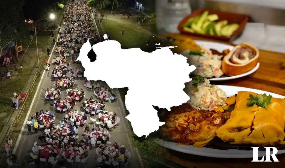 En la cena de Navidad más grande de Venezuela planean entregar 5.000 platillos. Foto: composición LR/El Universal En la cena de Navidad más grande de Venezuela planean entregar 5.000 platillos. Foto: composición LR/El Universal