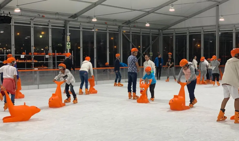 Los fines de semana The Ice Experience atiende hasta las 11.00 p. m.Foto: The Ice Experience