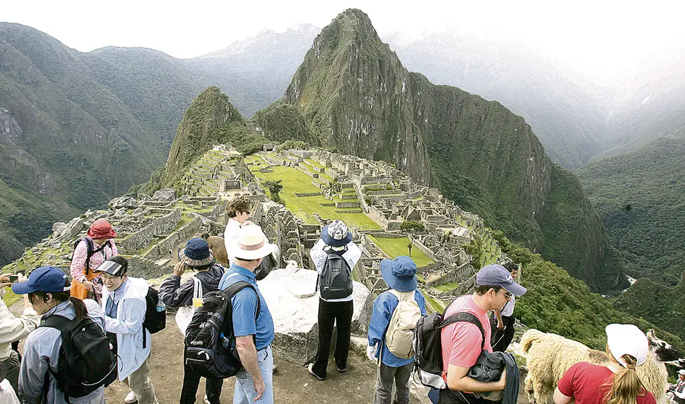 Turismo. Machu Picchu recibió este año menos turistas de lo esperado. A partir de enero del 2024, el aforo se elevará a 4.500. Foto: difusión