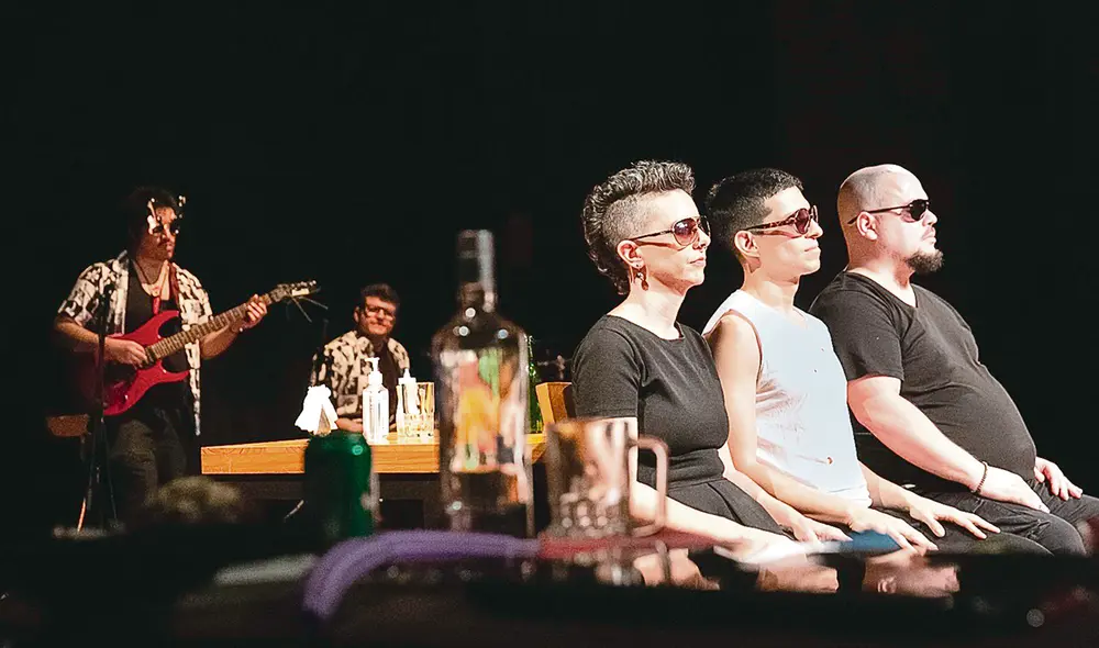 Puedes ver la obra Mudarse de sí hoy en el Teatro de Lucía . Foto: difusión