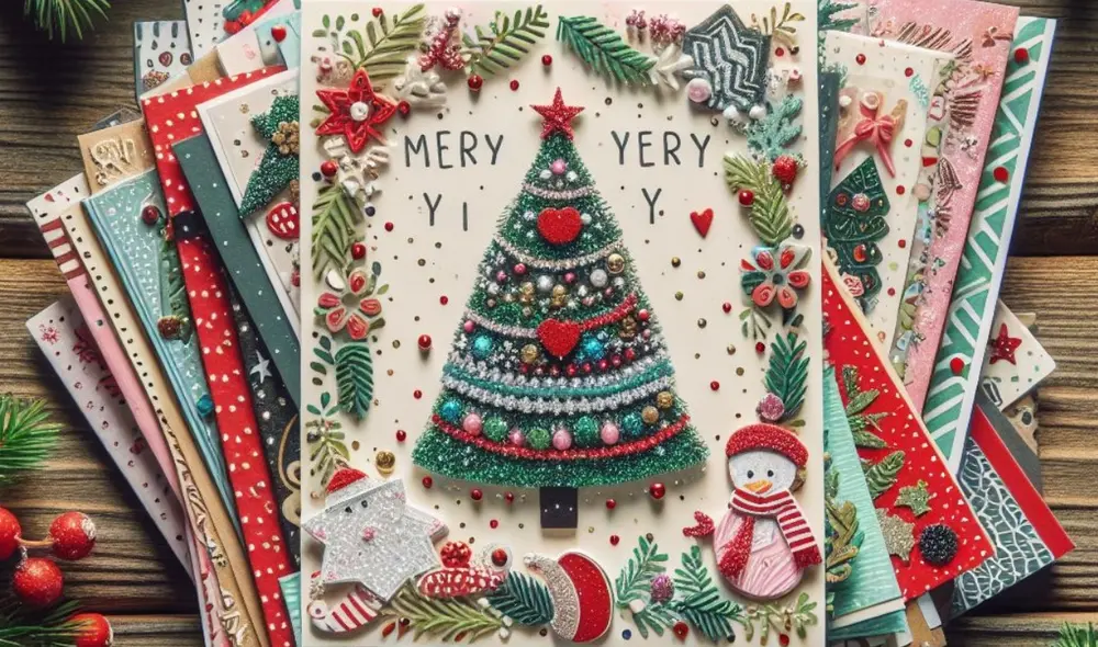 Puedes acompañar tu tarjeta de Navidad con un obsequio. Foto: Bing Puedes acompañar tu tarjeta de Navidad con un obsequio. Foto: Bing