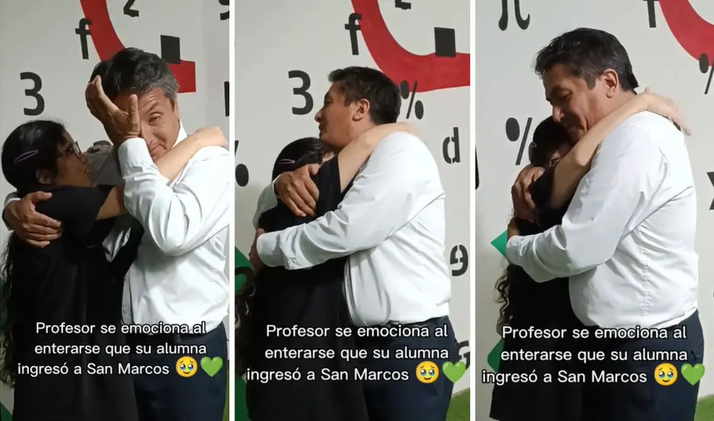 El video enterneció a miles de internautas en la red social china. Foto: composición LR/TikTok/@academiaipluton