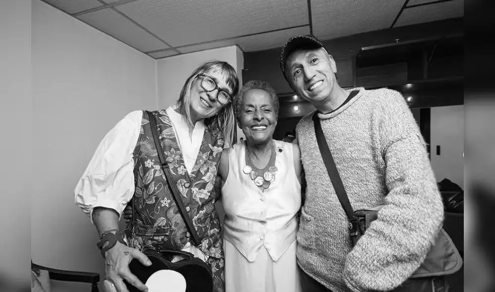 Los músicos colombianos consideran "maestra" a Susana Baca.