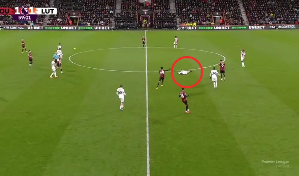 Tom Lockyer se encuentra "alerta y receptivo", indica la BBC. Foto: captura de ESPN Tom Lockyer se encuentra "alerta y receptivo", indica la BBC. Foto: captura de ESPN