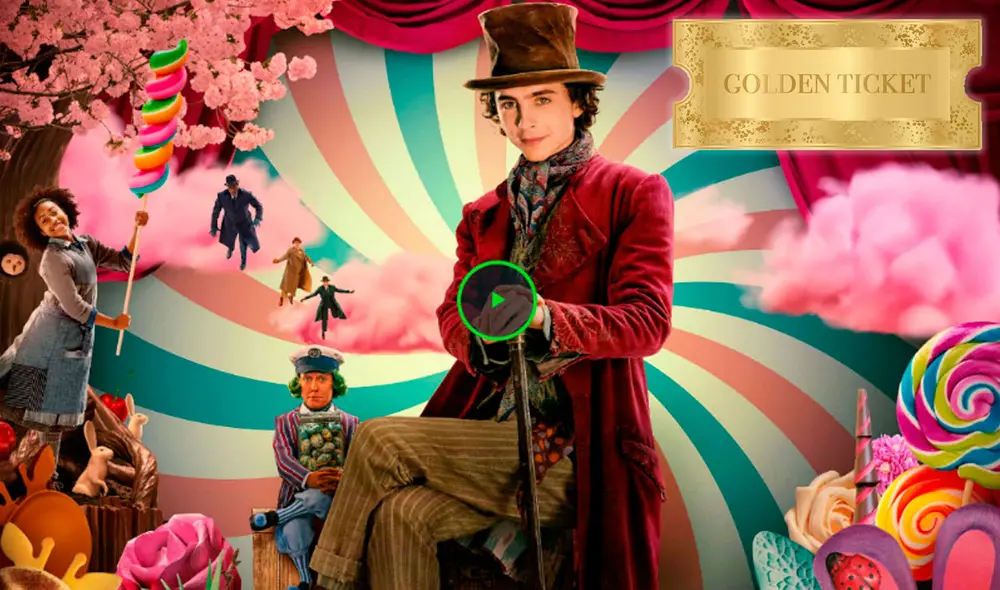 Wonka solo está disponible en cines. Foto: Kaspersky