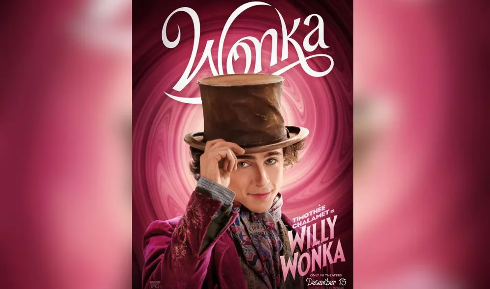 'Wonka', película de Timotheé Chalamet, es de las más comentadas. Foto: composición LR/Instagram/@wonkamovie