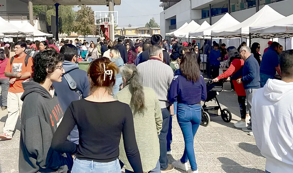 Segundo texto. Durante este segundo proceso constituyente, la participación ciudadana en las consultas ha sido reducida. Foto: difusión