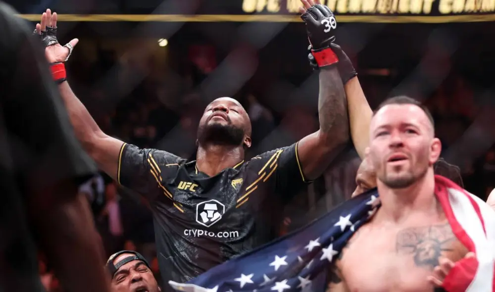 Leon Edwards dominó a su rival en los 5 rounds y retiene su título de peso welter. Foto: UFC