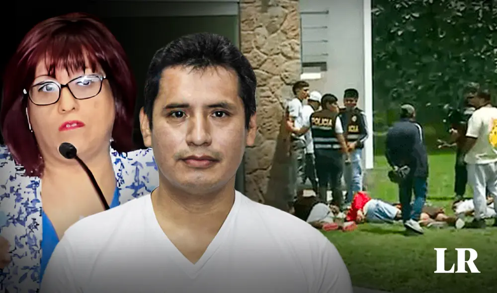 Leny Zapata y Luis Samaniego realizaron acciones a favor de liberar a detenidos en búnker de Pachacámac. Foto: composición LR/Jazmin Ceras