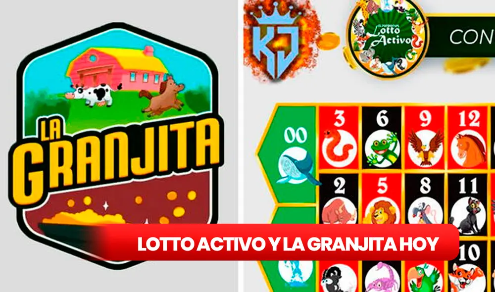 Lotería Lotto Activo y la Granjita de HOY, 20 de diciembre de 2023, resultados de los Animalitos, Pirámide de Animalitos y datos explosivos. Foto: composición LR/ LotoVen/ RuletaActivaKJ Lotería Lotto Activo y la Granjita de HOY, 20 de diciembre de 2023, resultados de los Animalitos, Pirámide de Animalitos y datos explosivos. Foto: composición LR/ LotoVen/ RuletaActivaKJ