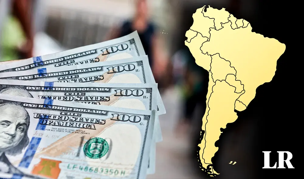 Te detallamos qué países tienen el salario más alto de la región. Foto: composición LR/Andina