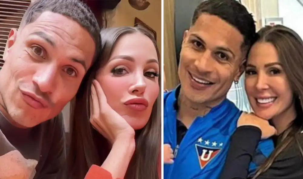 Ana Paula Consorte siempre asiste a los campeonatos de Paolo Guerrero con su menor hijo, fruto de su relación. Foto: composición LR/Instagram/Ana Paula Consorte