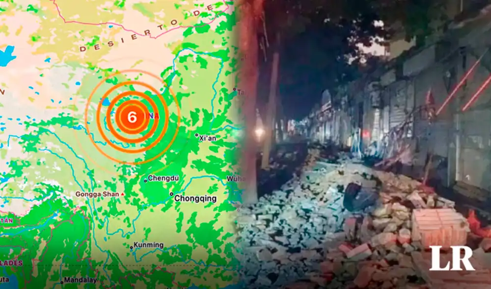 Mediante las redes sociales se han mostrado los destrozos causados por el temblor en China. Foto: Jazmín Ceras/LR Mediante las redes sociales se han mostrado los destrozos causados por el temblor en China. Foto: Jazmín Ceras/LR