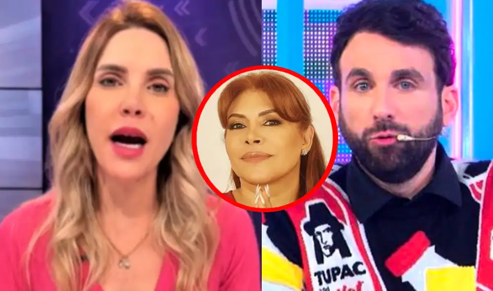 Magaly Medina sostuvo que "pidió la cabeza" de Juliana Oxenford cuando "comenzó con su discurso castillista". Foto: composición LR/ATV/Willax TV/Instagram/Magaly Medina