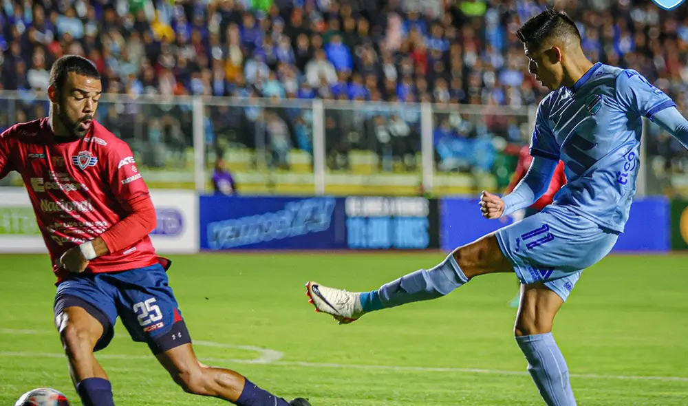 Bolívar ganó a Wilstermann en el estadio Hernando Siles de La Paz. Foto: Bolívar