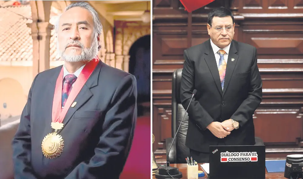 Pendiente. Rector Eleazar Crucinta ya tiene el informe de la Comisión Académica sobre el presunto plagio de Alejandro Soto. Foto: difusión