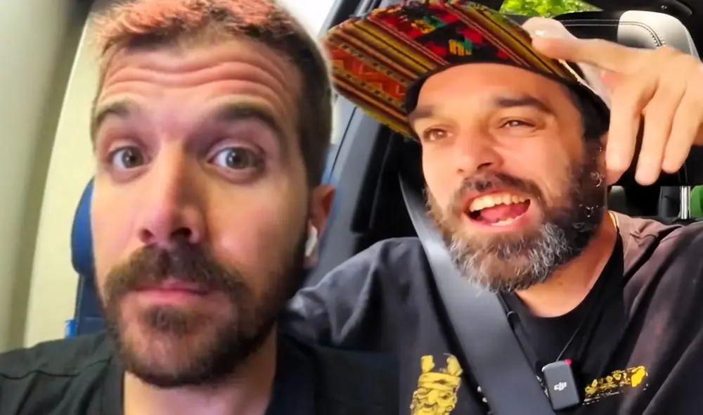 José Peláez saludó a los integrantes de 'Noche de patas'. Foto: composición LR/TikTok/José Peláez/YouTube/Mi tío Vílchez oficial