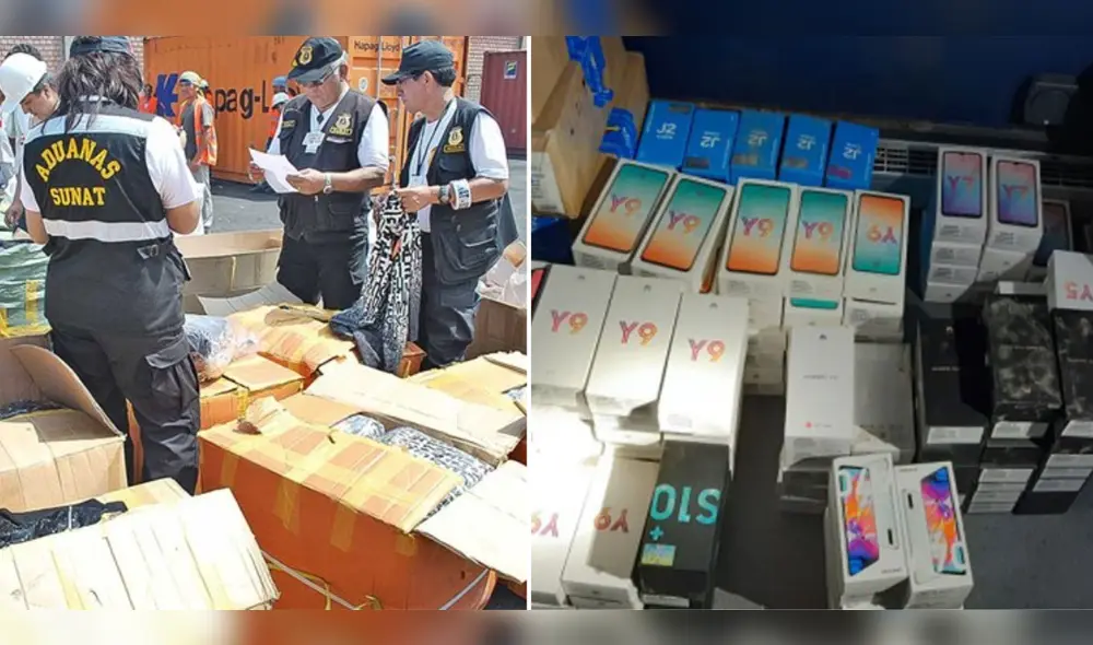 Aduanas remata celulares, ropa, laptops y otros productos. Foto: composición LR/ Sunat