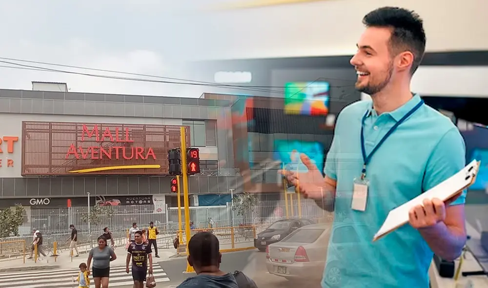 El Mall Aventura San Juan de Lurigancho tiene más de 250 tiendas. Foto: composición LR.