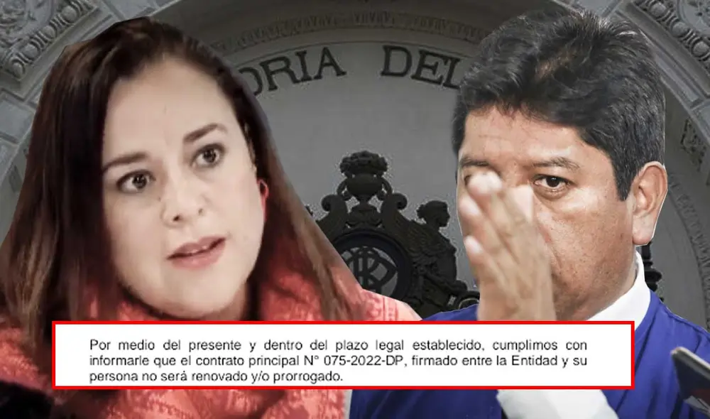 Magali González, dirigente despedida por el cuestionado defensor Josué Gutiérrez. (Foto composición: La República)