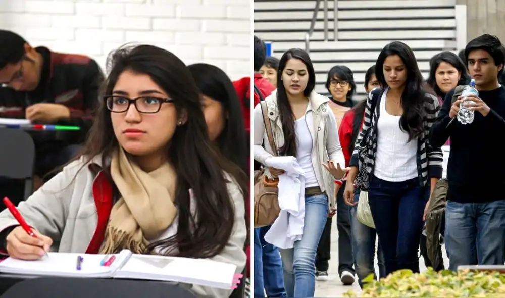 En el Perú hay más de 1 millón de universidades en distintas instituciones educativas. Foto: composición LR/Andina/TV Perú En el Perú hay más de 1 millón de universidades en distintas instituciones educativas. Foto: composición LR/Andina/TV Perú