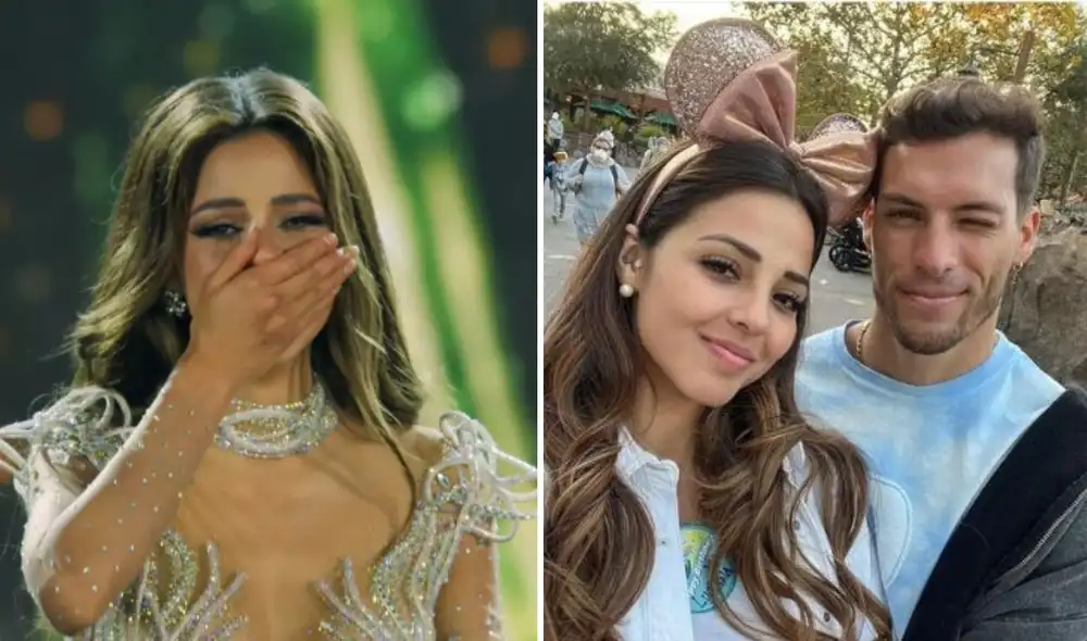 Luciana Fuster y Patricio Parodi estuvieron juntos por última vez en octubre de este año, en la final del Miss Grand 2023. Foto: Composición LR/Captura Youtube/Luciana Fuster/Instagram