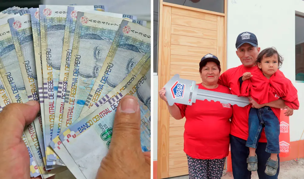 Techo Propio realiza convocatorias nuevas cada año. Foto: composición LR/Andina