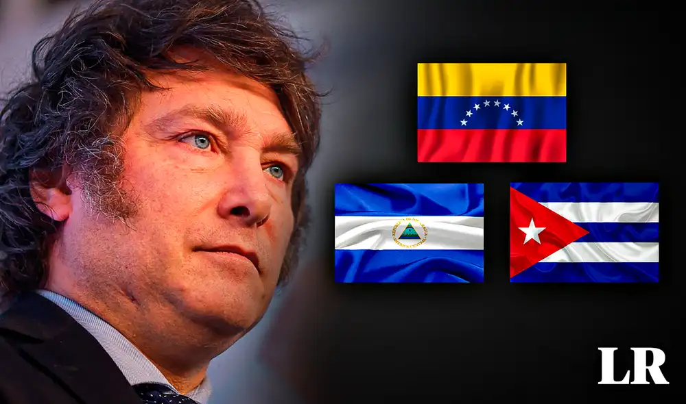 El mandatario Javier Milei estaría tomando distancia de los regímenes autocráticos de América Latina. Foto: composición de Gerson Cardoso/LR/EFE/Vecteezy El mandatario Javier Milei estaría tomando distancia de los regímenes autocráticos de América Latina. Foto: composición de Gerson Cardoso/LR/EFE/Vecteezy