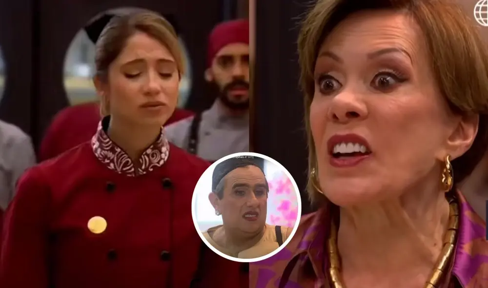 'Al fondo hay sitio' Francesca no tendrá compasión con Alessia./ Foto: composición LR / captura YouTube/ América TV