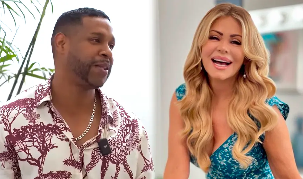 Edson Dávila contó cómo conoció a Gisela Valcárcel y su oportunidad de incursionar en televisión. Foto: composición LR / YouTube / Gisela Valcárcel