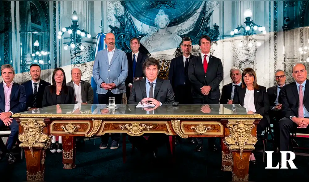 Javier Milei: “Recibimos la peor herencia de la historia”. Foto: composición LR/@JMilei/Twitter Javier Milei: “Recibimos la peor herencia de la historia”. Foto: composición LR/@JMilei/Twitter