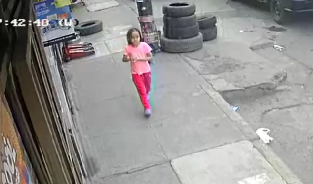 La menor se encontraba en su casa junto a su abuela. Foto: cortesía