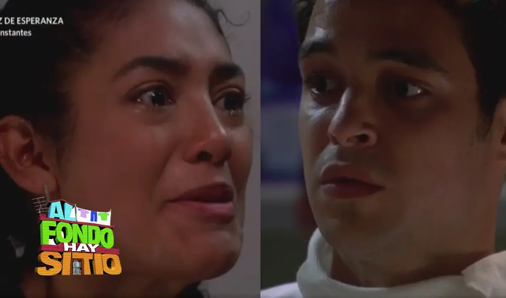 Al fondo hay sitio' Cristóbal nunca se fue a España para buscar a Laia, siempre estuvo en Perú.  Foto: composición LR/América TV