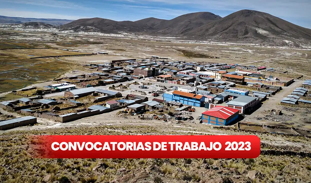 Oferta laboral disponible hasta el 2 de enero. Foto: composición LR/ Municipalidad de San Juan de Tarucani