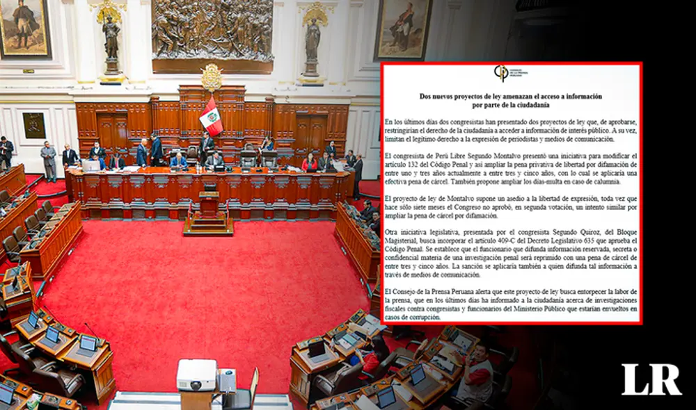 Iniciativas podrían entorpecer investigaciones judiciales. Foto: composición LR-Gerson Cardoso/Consejo de Prensa Peruana