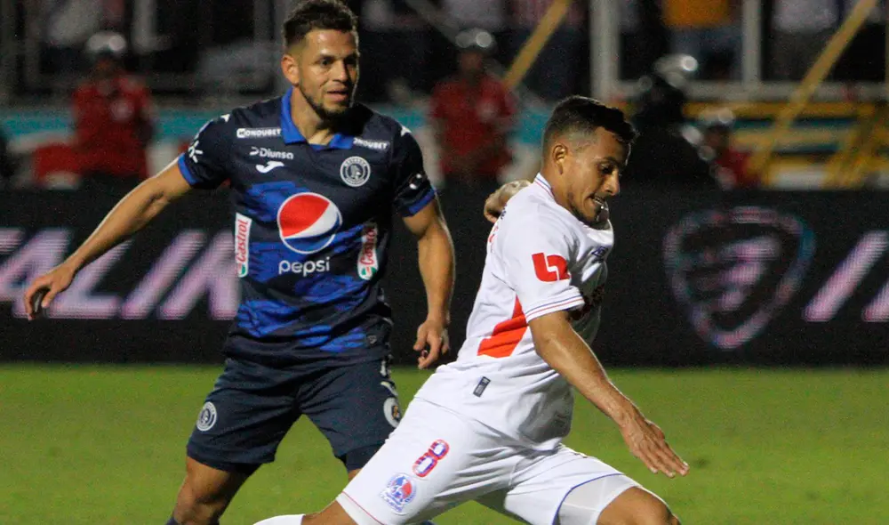 Olimpia y Motagua empataron sin goles en el Estadio Nacional José de la Paz Herrar Uclés. Foto: X/Olimpia