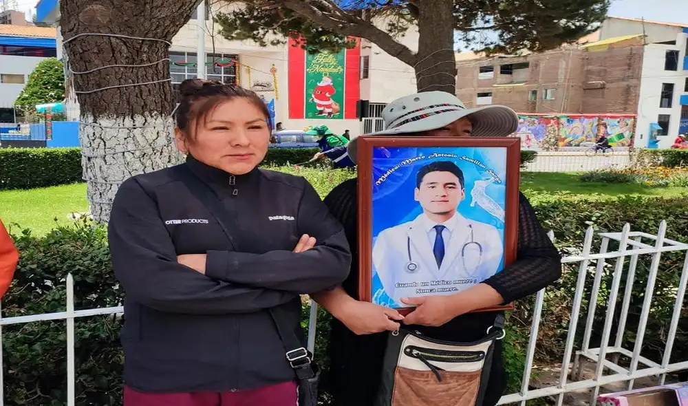 Familiares exigen justicia para los 18 muertos en Juliaca durante las protestas contra Dina Boluarte. Foto: La República