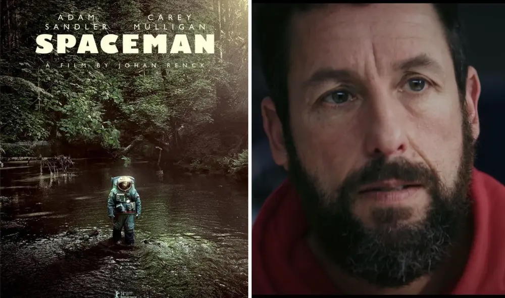 'Spaceman' película de ficción dirigida por  Johan Renck. Foto: