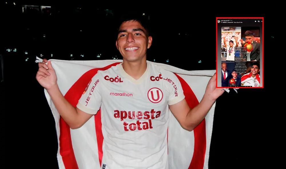 Piero Quispe anotó seis goles en la temporada 2023 con Universitario. Foto: composición LR/archivo GLR/captura de Instagram @PieroQuispe Piero Quispe anotó seis goles en la temporada 2023 con Universitario. Foto: composición LR/archivo GLR/captura de Instagram @PieroQuispe