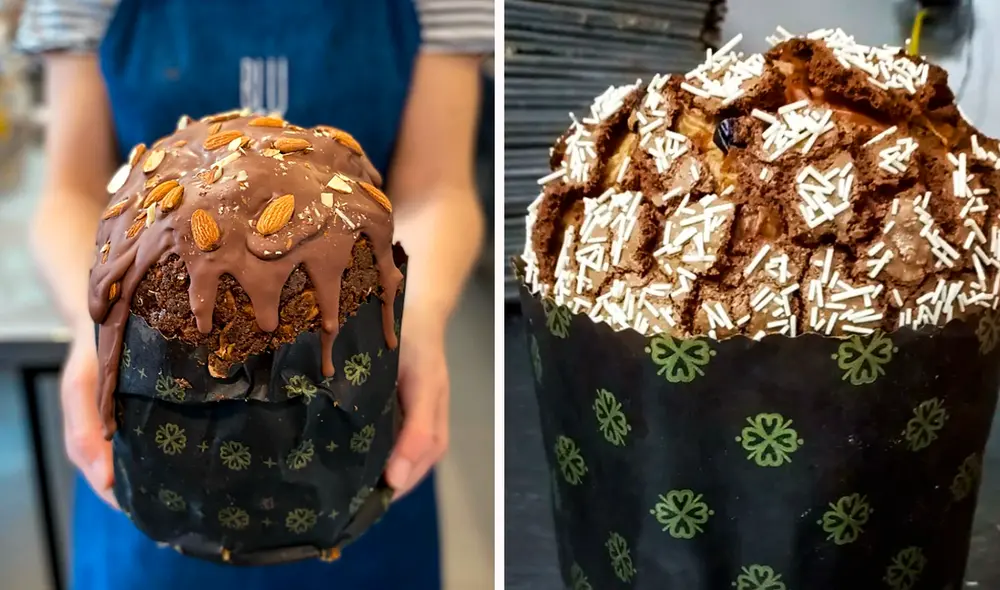 El panetón es un postre originario de Italia. Foto: composición LR/Instagram/panettonebakeryandcoffee/blu.ilgelato El panetón es un postre originario de Italia. Foto: composición LR/Instagram/panettonebakeryandcoffee/blu.ilgelato