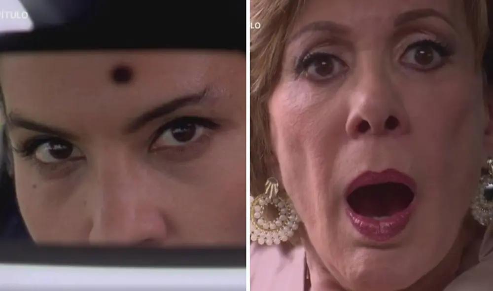 Claudia Llanos regresa a arruinarle la vida a Francesca Maldini a 'Al fondo hay sitio'. Foto: composición/ América TV