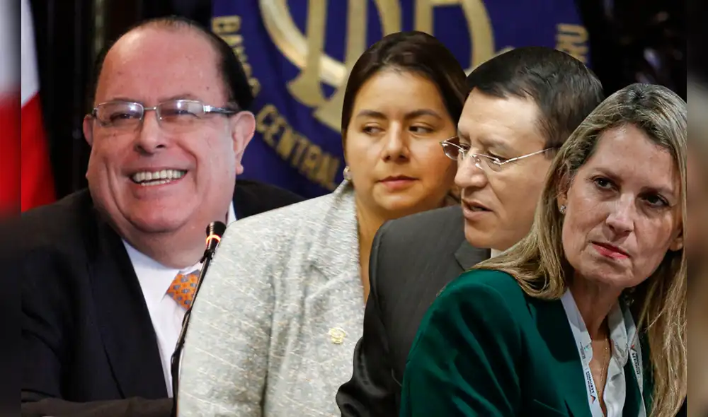 BCRP y el Congreso en las dos caras de la moneda. Otras instituciones rankeadas a la baja fueron Sunat, Indecopi y Sunarp, según la CCL. Foto: composición/La República