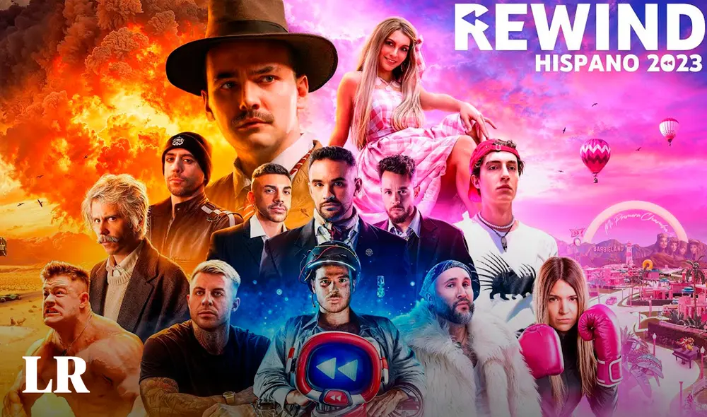 El Rewind Hispano junta los mejores eventos y a las personalidades más populares de internet en un video de YouTube. Foto: composición LR / Canal de Alec Molón El Rewind Hispano junta los mejores eventos y a las personalidades más populares de internet en un video de YouTube. Foto: composición LR / Canal de Alec Molón