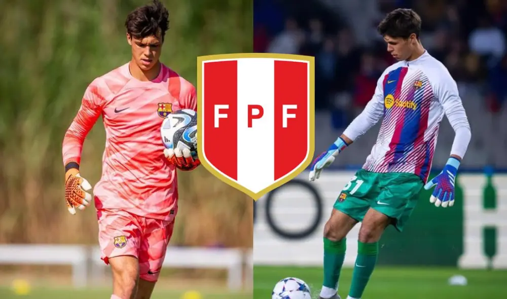 Diego Kochen juega en FC Barcelona desde el 2019. Foto: composición GLR.