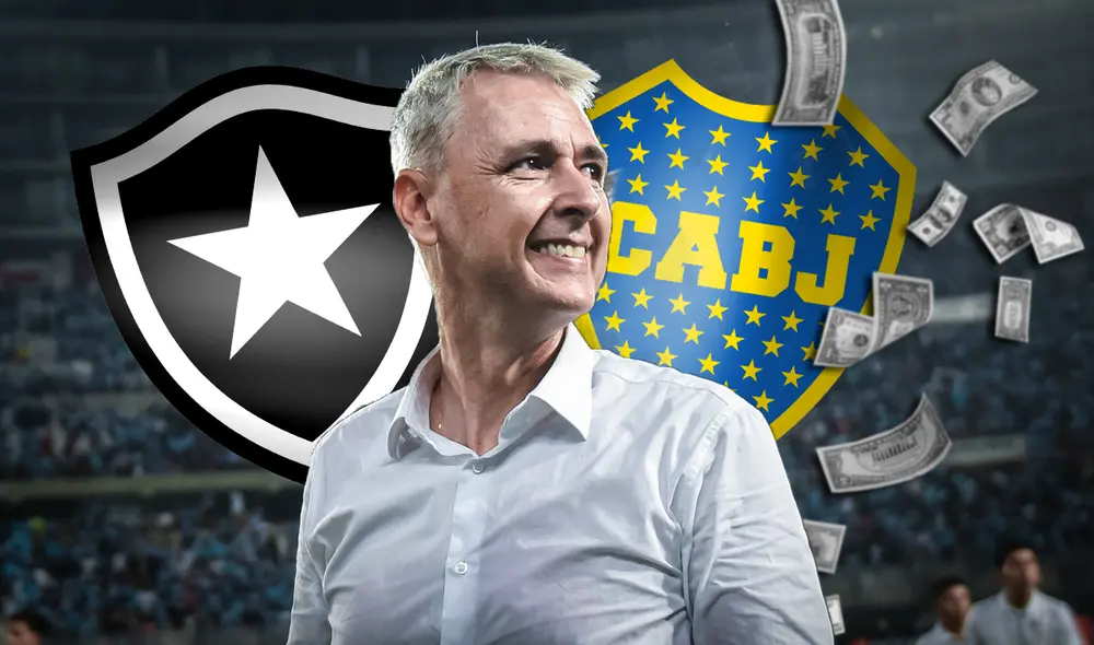 Tiago Nunes llegó a Botafogo en la recta final del Brasileirao 2023. Foto: composición LR/Sporting Cristal