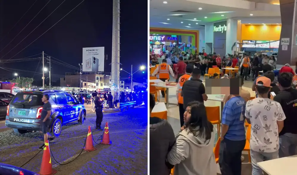 Se efectuaron varios disparos. Foto: Composición LR / Yolanda Goicochea / La Republica / Captura Video Se efectuaron varios disparos. Foto: Composición LR / Yolanda Goicochea / La Republica / Captura Video